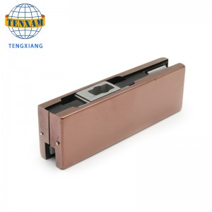 유리 도어 클램프 SUS304 스테인레스 스틸 상단 도어 패치 피팅 유리 탑 클립