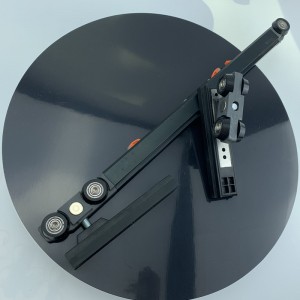 유압 버퍼 2 도어 좁은 좁은 프레임 액세서리 디자인 롤러